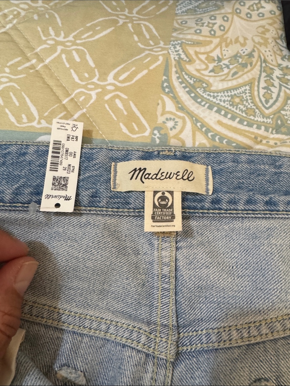 Madewell Light Blue Wide-Leg High-Rise Jeans, 
The Darted Barrel-Leg Jean, NEW - Picture 10 of 16